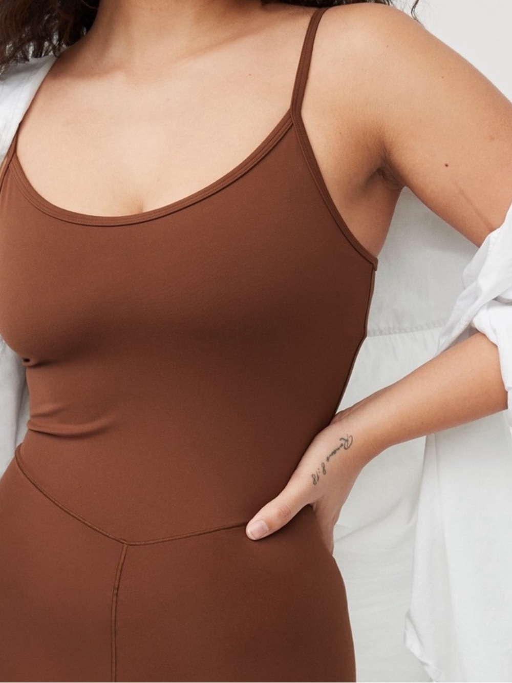OFFLINE By Aerie Real Me Xtra Flare Jumpsuit Medium - Picture 3 of 10